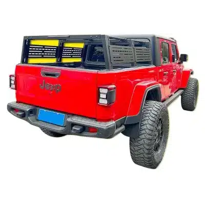 Truck Bed Rack Roll Bar Roof Cargo Carrier for Jeep Wrangler Gladiator Pickup Truck Bed Rack Roll Bar Roof Cargo Carrier for Jeep Wrangler Gladiator Pickup