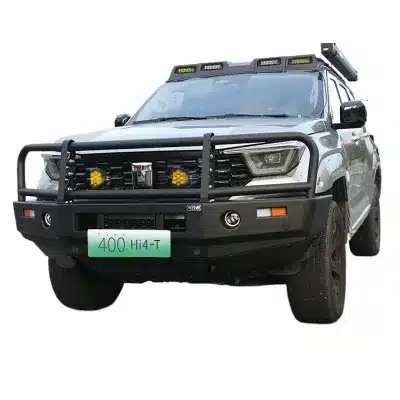 Off-Road Front and Rear Bull Bar Kit, Manganese Steel Heavy Duty Protection Bumpers for Tank 400 Hi4-T Off-Road Front and Rear Bull Bar Kit, Manganese Steel Heavy Duty Protection Bumpers for Tank 400 Hi4-T