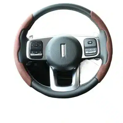 Suitable for tank 300 steering wheel cover special Wei Pai WEY imported suede leather cover hand sewing-free handle cover for all seasons Suitable for tank 300 steering wheel cover special Wei Pai WEY imported suede leather cover hand sewing-free handle cover for all seasons