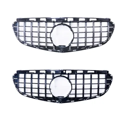 GT Style Front Grille Replacement for Mercedes-Benz E-Class W212 W213 Front Bumper Upper Grill Assembly GT Style Front Grille Replacement for Mercedes-Benz E-Class W212 W213 Front Bumper Upper Grill Assembly
