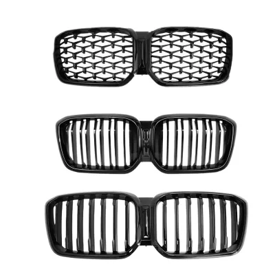 Front Kidney Grille Star Diamond Meteor Style for BMW X3 G01 X4 G02 iX3 Series Replacement Grill Front Kidney Grille Star Diamond Meteor Style for BMW X3 G01 X4 G02 iX3 Series Replacement Grill
