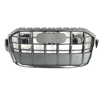 Front Bumper Grille SQ7 Style Mesh Radiator Cover for Audi Q7 2021-2024 Front Bumper Grille SQ7 Style Mesh Radiator Cover for Audi Q7 2021-2024