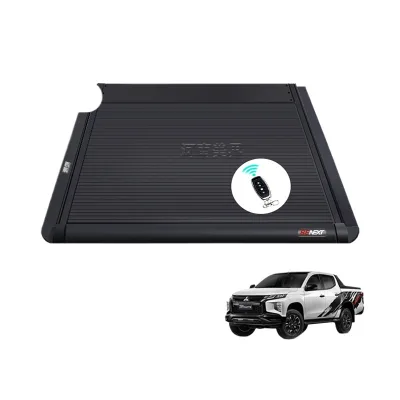 Electric Retractable Roller Tonneau Cover for Mitsubishi Triton L200 Pickup Truck Bed Electric Retractable Roller Tonneau Cover for Mitsubishi Triton L200 Pickup Truck Bed