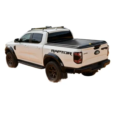 Retractable Hard Tonneau Cover Aluminum Roll-Up Truck Bed Lid for GWM Poer, JMC Dadao, and Ford Ranger Retractable Hard Tonneau Cover Aluminum Roll-Up Truck Bed Lid for GWM Poer, JMC Dadao, and Ford Ranger