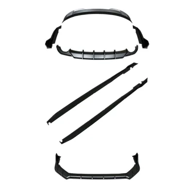 Front Lip Side Skirts and Rear Wing Spoiler Body Kit for Honda Civic 2022 FE-C Style Front Lip Side Skirts and Rear Wing Spoiler Body Kit for Honda Civic 2022 FE-C Style