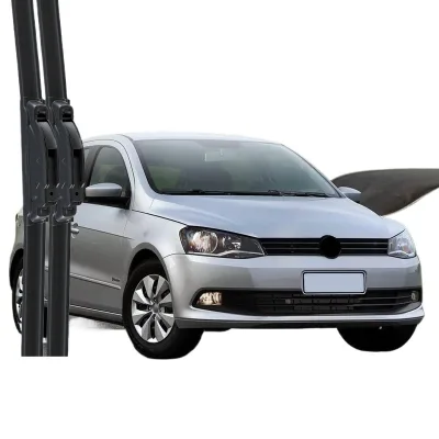 Professional Frameless Windshield Wiper Blades with Multi-Fit Adapter Replacement for VW Gol Professional Frameless Windshield Wiper Blades with Multi-Fit Adapter Replacement for VW Gol