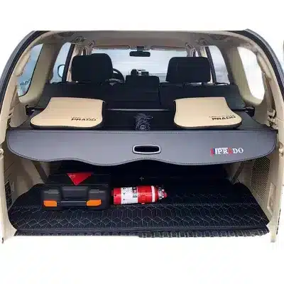 Rear Trunk Cargo Cover Security Shield for Toyota Land Cruiser Prado 2010-2023 Retractable Luggage Security Shade Rear Trunk Cargo Cover Security Shield for Toyota Land Cruiser Prado 2010-2023 Retractable Luggage Security Shade