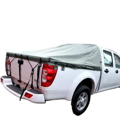 Pickup Truck Bed Cover Windproof & Sunshade Canvas Canopy for Great Wall Cannon Navara DMAX Pickup Truck Bed Cover Windproof & Sunshade Canvas Canopy for Great Wall Cannon Navara DMAX