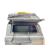 Pickup Truck Bed Camper Shell Rear Window Kitchen Storage Great Wall Poer Isuzu D-MAX