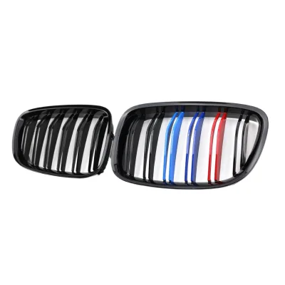 Front Kidney Grille Starry Meteor Style Gloss Black Glossy Mesh Grill for BMW 5 Series GT F07 Front Kidney Grille Starry Meteor Style Gloss Black Glossy Mesh Grill for BMW 5 Series GT F07