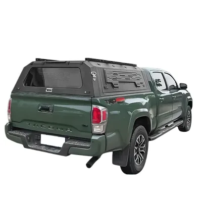 Hard Tri-Fold Truck Bed Cover for Toyota Tacoma, High Profile Rear Trunk Tonneau Cover Hard Tri-Fold Truck Bed Cover for Toyota Tacoma, High Profile Rear Trunk Tonneau Cover