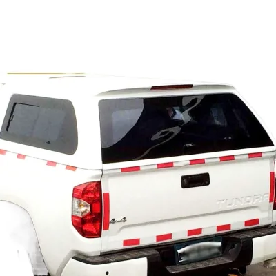 Fiberglass Sliding Truck Bed Tonneau Cover for 2014-2020 Toyota Tundra Pickup Fiberglass Sliding Truck Bed Tonneau Cover for 2014-2020 Toyota Tundra Pickup