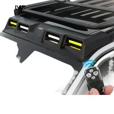 Tank 400hi4t roof spotlight four-eye spoiler searchlight LED flash off-road modified luggage rack ladder