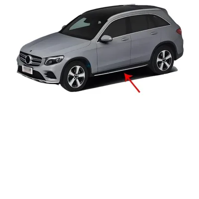 Soft Rubber Mud Flaps Splash Guards for Mercedes-Benz GLC 300L 2020-2022 with Running Boards Front and Rear 4-Piece Set Soft Rubber Mud Flaps Splash Guards for Mercedes-Benz GLC 300L 2020-2022 with Running Boards Front and Rear 4-Piece Set