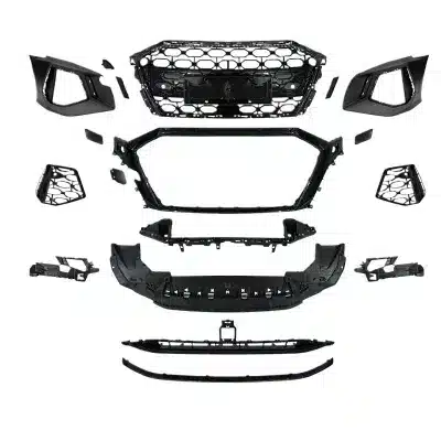 RS3 Style Front Bumper Grille Kit for Audi A3 2021-Present Exterior Modification Upgrade RS3 Style Front Bumper Grille Kit for Audi A3 2021-Present Exterior Modification Upgrade