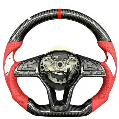 Real Carbon Fiber Steering Wheel Replacement for Nissan Altima Teana 2019-2024 Interior Customization Part Real Carbon Fiber Steering Wheel Replacement for Nissan Altima Teana 2019-2024 Interior Customization Part