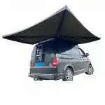 Pickup Truck Bed Rack Side Awning 270 Degree Rotatable Canopy for Truck Cap Camping Gear