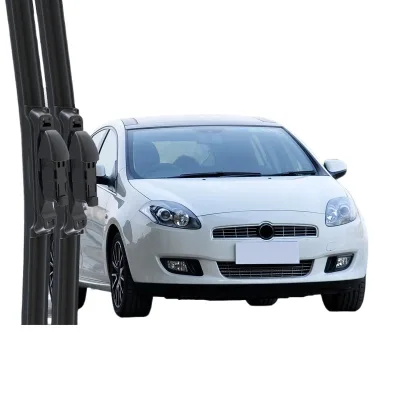Multi-Function Frameless Boneless Silent Rubber Windshield Wiper Blades for Fiat Bravo Multi-Function Frameless Boneless Silent Rubber Windshield Wiper Blades for Fiat Bravo