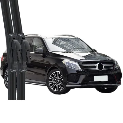 Frameless Windshield Wiper Blades for Mercedes-Benz GLE400/GLE400e Silent Rubber Window Brush Sets Frameless Windshield Wiper Blades for Mercedes-Benz GLE400/GLE400e Silent Rubber Window Brush Sets