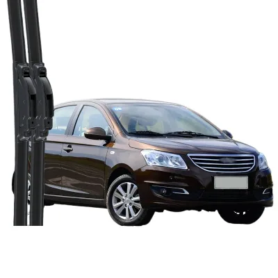 Frameless Windshield Wiper Blades with Natural Rubber Silent Operation for Chery E3