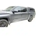 Pickup Truck Bed Cover Three-Fold Manganese Steel High Top Full Glass Flat Tailgate Cover