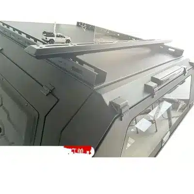 Pickup Truck Bed Tri-Fold Manganese Steel Aluminum Alloy Cross Bar Roof Rack