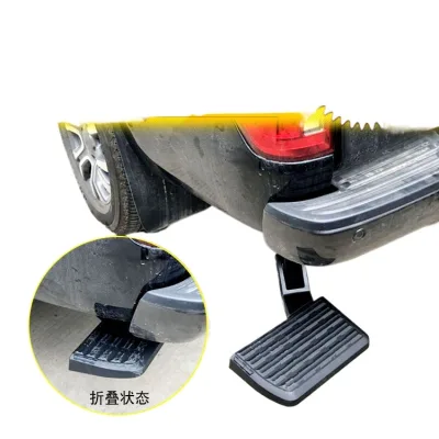 Foldable Truck Bed Step for Nissan Navara NP300 Frontier Tailgate Foldable Truck Bed Step for Nissan Navara NP300 Frontier Tailgate