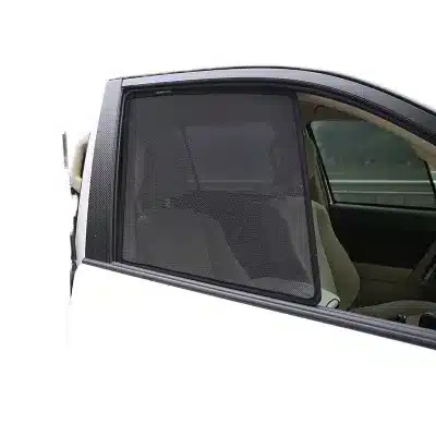 Car Window Sunshade Mesh Magnetic Privacy Curtain UV Protection Side Window Screen for Toyota Prado