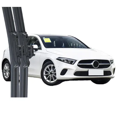 All-Season Frameless Windshield Wiper Blades Silent Rubber Refills for Mercedes-Benz A200 A200L All-Season Frameless Windshield Wiper Blades Silent Rubber Refills for Mercedes-Benz A200 A200L