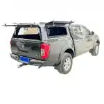 Truck Bed Cover Tri-Fold Tonneau with Step Function for Navara NP300 Frontier and Rich 6 Standard Bed