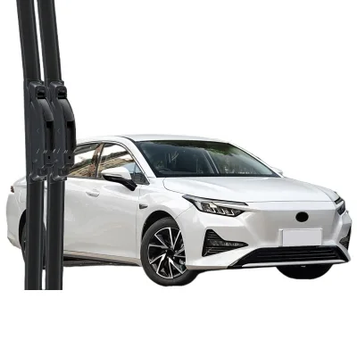 Boneless Frameless Car Wiper Blades with Silent Rubber Strips for GAC Trumpchi EA6 / Honda Yi Le EA6 Boneless Frameless Car Wiper Blades with Silent Rubber Strips for GAC Trumpchi EA6 / Honda Yi Le EA6