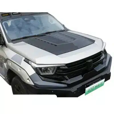 Hood Deflector Sand Stone Guard for Tank 400 Hi4-T Off-Road Exterior Enhancement Matte Black Finish Hood Deflector Sand Stone Guard for Tank 400 Hi4-T Off-Road Exterior Enhancement Matte Black Finish