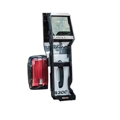 Aluminum Alloy Rear Tailgate Climbing Ladder for Tank 300 Off-Road Vehicle Roof Rack Access