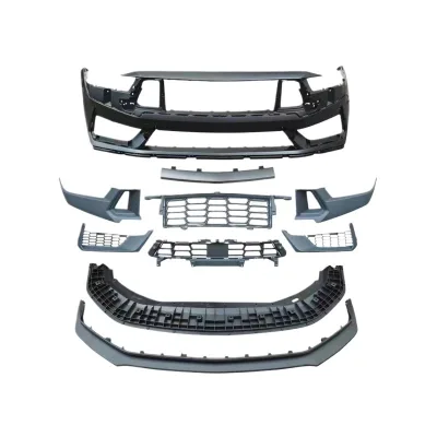 Full Body Kit Car Front Bumper Rear Diffuser Lip for Ford Mustang 2024 Dark Horse Style Full Body Kit Car Front Bumper Rear Diffuser Lip for Ford Mustang 2024 Dark Horse Style