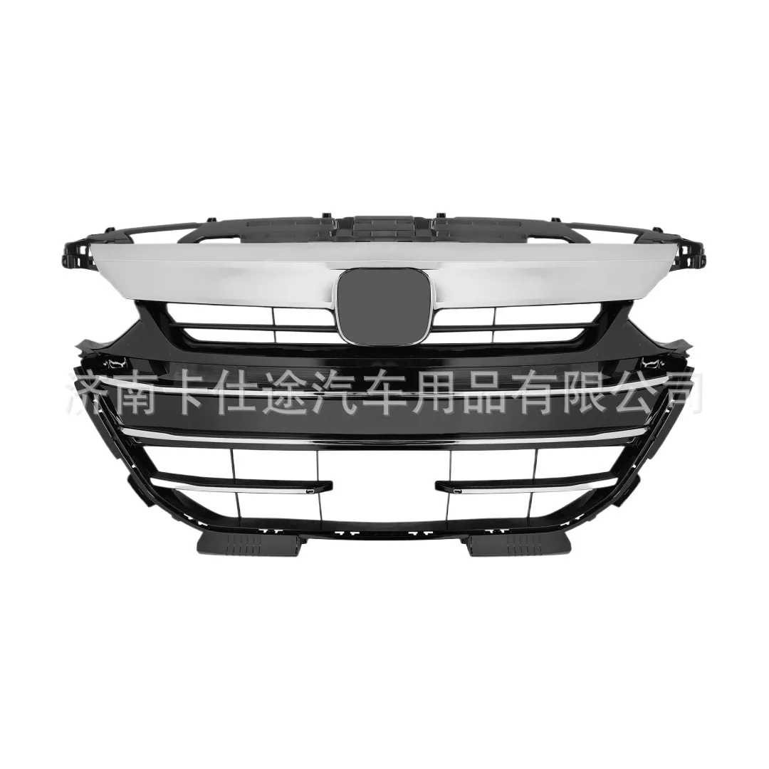 Front Bumper Grille Replacement Upper Radiator Grille Matte Black Finish for Honda Accord 2022+ US Model