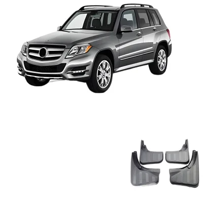 Soft Rubber Mud Flaps Splash Guards for Mercedes-Benz GLK-Class 2008-2013 Models without Running Boards Soft Rubber Mud Flaps Splash Guards for Mercedes-Benz GLK-Class 2008-2013 Models without Running Boards