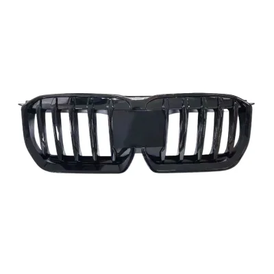 Front Kidney Grille for BMW X1 U11 2024 Single Slat Gloss Black Mesh Insert Replacement Front Kidney Grille for BMW X1 U11 2024 Single Slat Gloss Black Mesh Insert Replacement