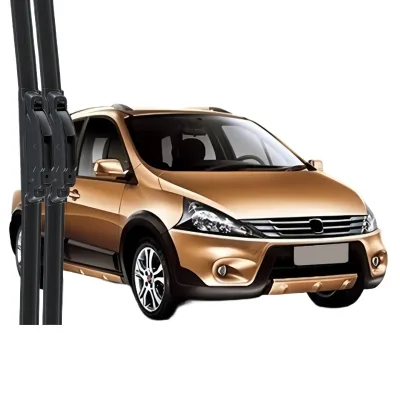 Boneless Frameless Windshield Wiper Blades for Dongfeng Fengxing Joyear XL, Silent Natural Rubber Refill Front Window Wipers Boneless Frameless Windshield Wiper Blades for Dongfeng Fengxing Joyear XL, Silent Natural Rubber Refill Front Window Wipers