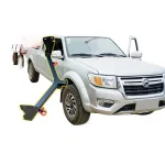 Invisible Trailer Hitch Receiver 2-inch Square Port with Tow Ring for Pickup Truck