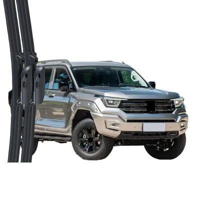 Frameless Windshield Wiper Blades for TANK 400 Multi-Functional Quiet Rubber Strip Refills