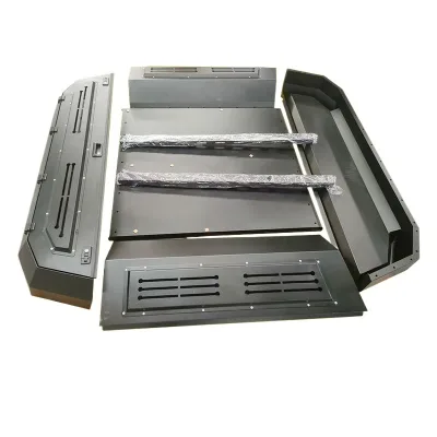 Pickup Truck Bed Camper Shell Manganese Steel Three-Door Half-Height Cover Pickup Truck Bed Camper Shell Manganese Steel Three-Door Half-Height Cover