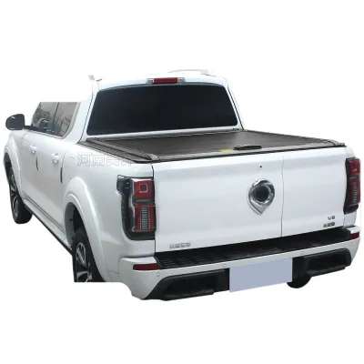 Manual Retractable Aluminum Alloy Roller Shutter Tonneau Cover for GWM Cannon Shanhai and King Kong Pickup Trucks Manual Retractable Aluminum Alloy Roller Shutter Tonneau Cover for GWM Cannon Shanhai and King Kong Pickup Trucks