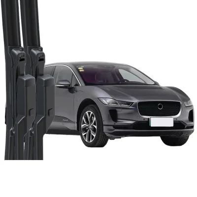 Professional Frameless Windshield Wiper Blades, Silent Rubber Refills for Jaguar I-PACE Professional Frameless Windshield Wiper Blades, Silent Rubber Refills for Jaguar I-PACE