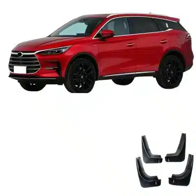 Soft Rubber Car Mud Guards Front and Rear Splash Guards for BYD Tang EV 2020 Soft Rubber Car Mud Guards Front and Rear Splash Guards for BYD Tang EV 2020
