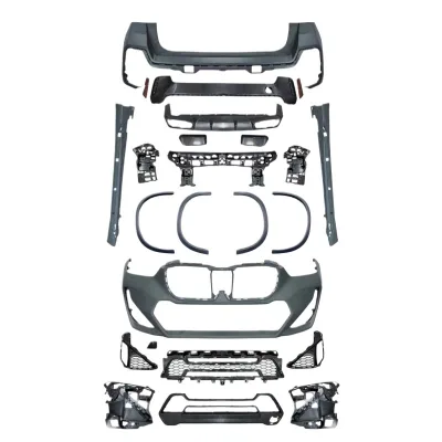 M-Tech Style Front and Rear Bumper Body Kit for BMW X1 U12 Conversion Sport Version Upgrade M-Tech Style Front and Rear Bumper Body Kit for BMW X1 U12 Conversion Sport Version Upgrade