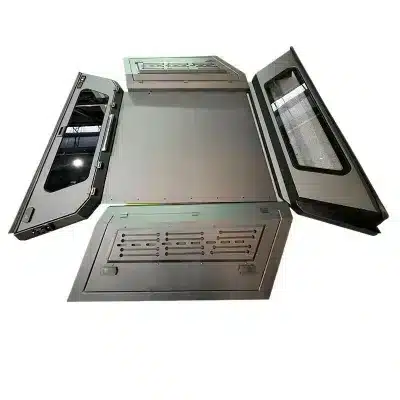 Pickup Truck Bed Cover Rainproof High Canopy Tailgate Cover for Ssangyong Musso