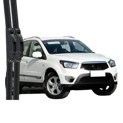 Frameless Windshield Wiper Blades for SsangYong Actyon Multi-Functional Silent Rubber Strip Wiper Set Frameless Windshield Wiper Blades for SsangYong Actyon Multi-Functional Silent Rubber Strip Wiper Set