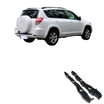 Rear Bumper Side Bracket Set Compatible with Toyota RAV4 2009-2013 Left and Right Side Retainer Rear Bumper Side Bracket Set Compatible with Toyota RAV4 2009-2013 Left and Right Side Retainer