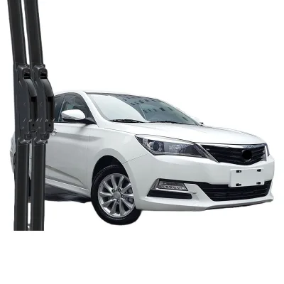 Professional Frameless Windshield Wiper Blades Multi-Functional All-Season Quiet Rubber Refill for Changan Alsvin V7