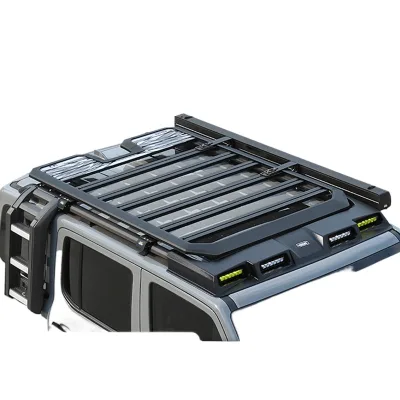 Off-Road Roof Rack Platform with Side Ladder and Extension Brackets for Tank 300 Exterior Upgrade Off-Road Roof Rack Platform with Side Ladder and Extension Brackets for Tank 300 Exterior Upgrade